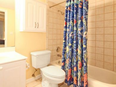 Bathroom with Shower Over Tub